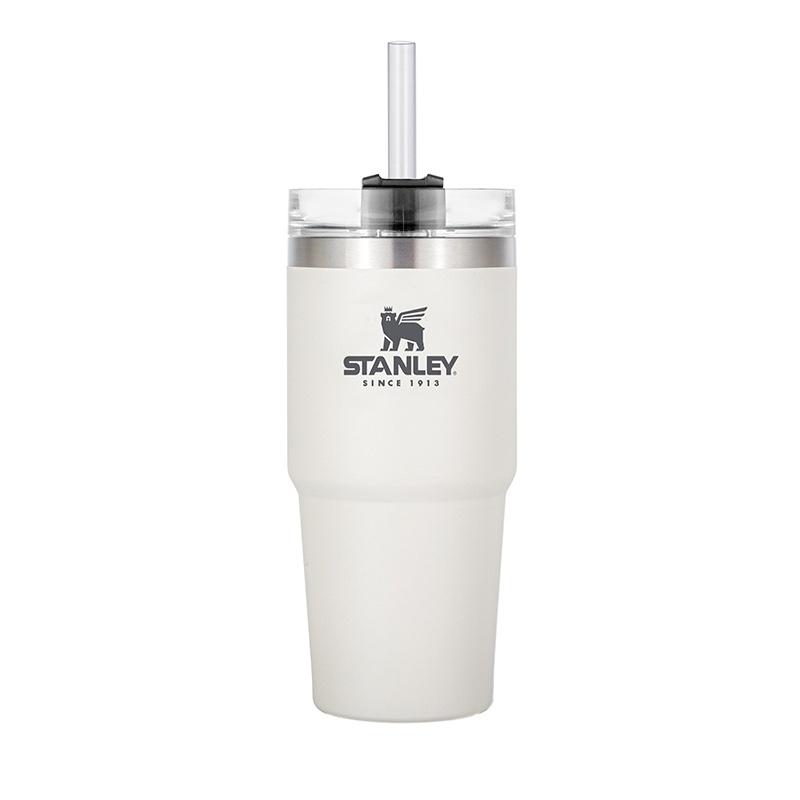 STANLEY創(chuàng)意個性車載吸管杯1升大容量家用辦公保溫潮流水杯女男