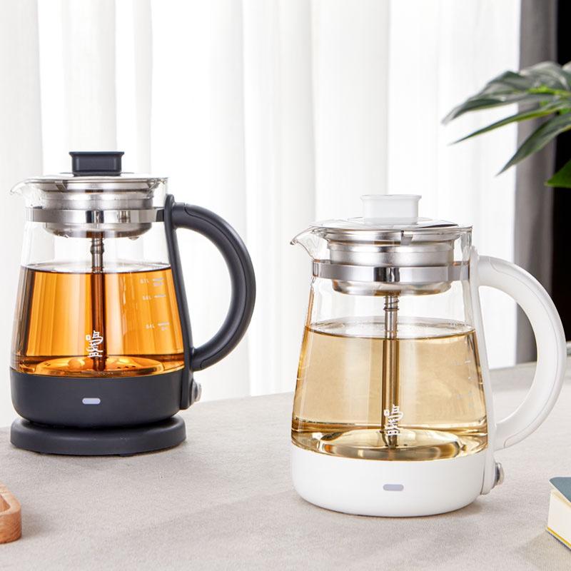 鳴盞煮茶器養(yǎng)生壺家用全自動(dòng)多功能噴淋式煮茶壺小型辦公室玻璃