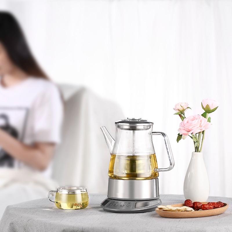鳴盞煮茶器黑茶全自動蒸汽養(yǎng)生壺辦公室小型泡茶壺家用多功能壺