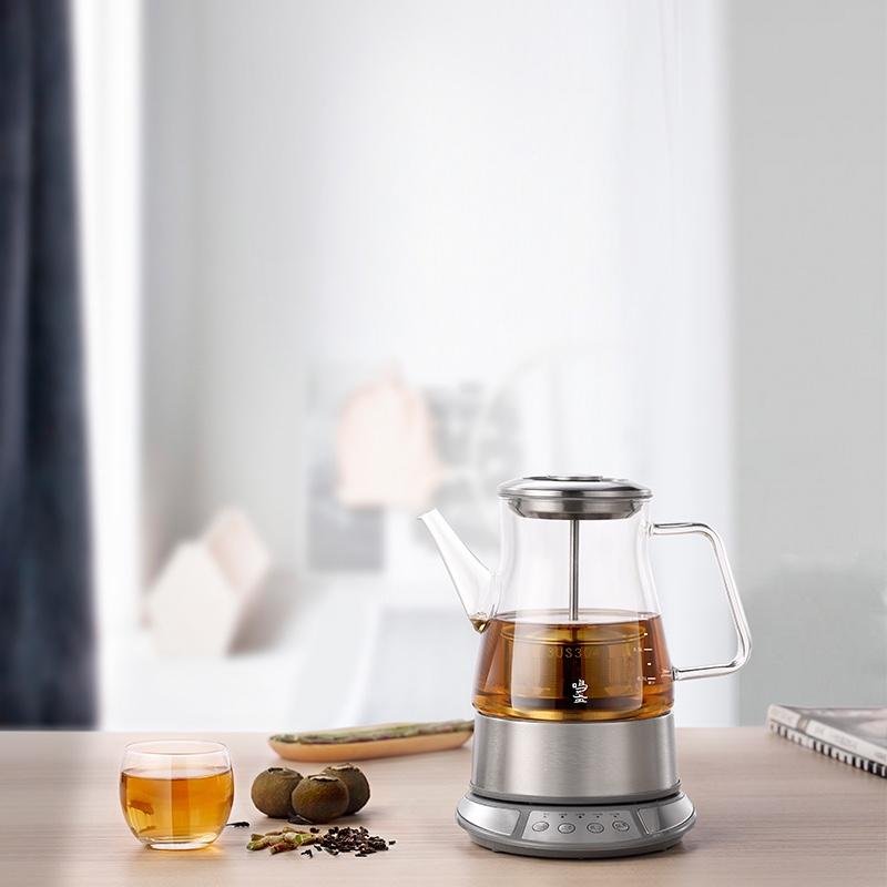 鳴盞煮茶器黑茶全自動蒸汽養(yǎng)生壺辦公室小型泡茶壺家用多功能壺