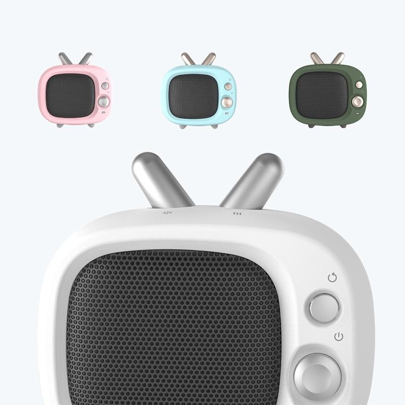 Dokiy小貝暖風機家用取暖器浴室可愛迷你速熱電暖器冷暖兩用暖手