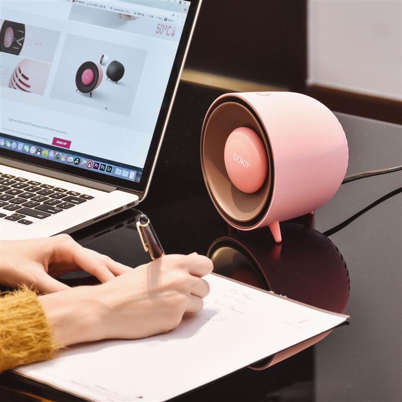 暖風(fēng)機(jī)迷你取暖器家用創(chuàng)意小型取暖器辦公室便攜桌面暖風(fēng)機(jī)