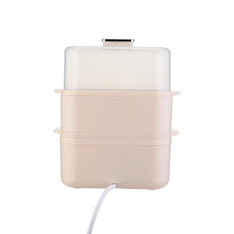 美膳雅（Cuisinart）多功能電熱鍋 雙層蒸煮 家用蒸蛋器 可拆卸防干燒電蒸煮鍋 STMB-001TCN 多功能早餐機