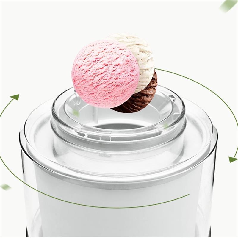 美膳雅水果冰淇淋機(jī)家用小型兒童制作冰激凌機(jī)甜筒機(jī)雪糕機(jī)酸奶機(jī)