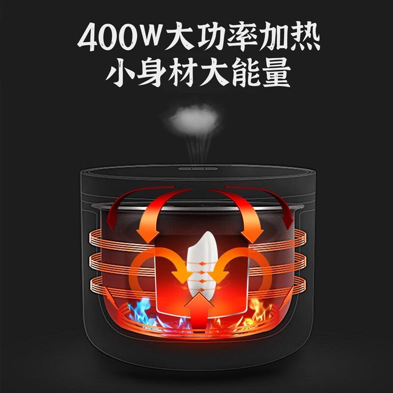 英國皇家盾牌ZNC智能電飯電飯鍋1-3人迷你電飯鍋紅外體感喚醒米湯分離