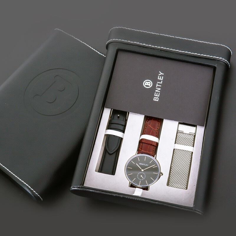 BENTLEY 男士手表時(shí)尚潮流防水腕表禮盒