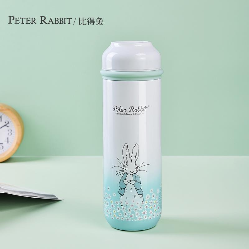 英國(guó)比得兔保溫杯陶瓷內(nèi)膽輕量隨行水杯成人高檔泡茶杯簡(jiǎn)約骨瓷杯