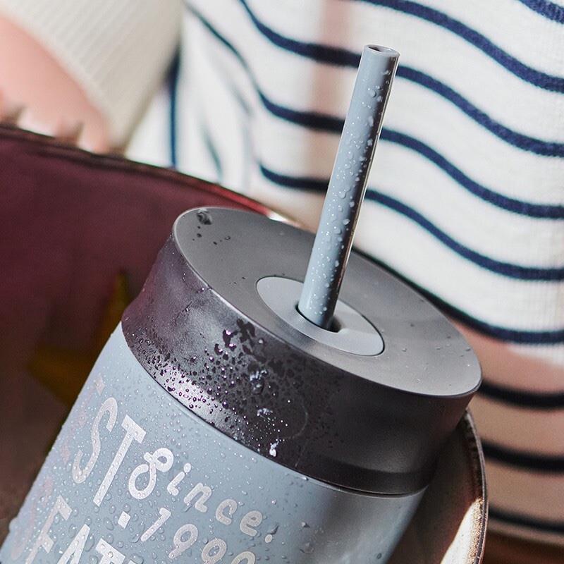 miGo 茶水分離玻璃杯創(chuàng)意泡茶杯子男女士便攜水杯學(xué)生花茶杯過濾杯