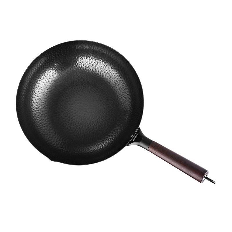 佰造卓越鍛紋精鐵炒鍋BZ-FC501 鍛打純鐵鍋通用