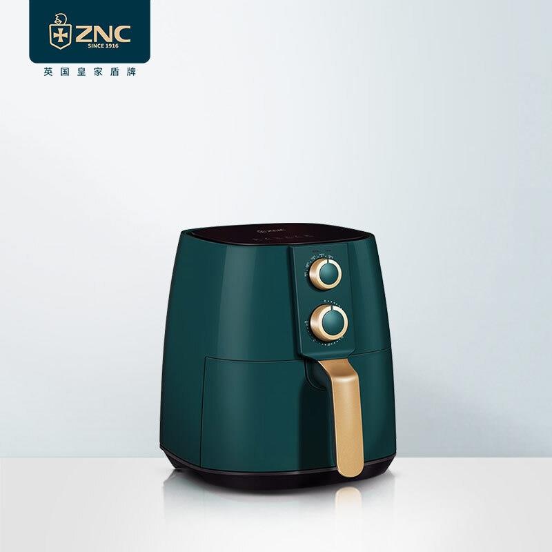 英國(guó)皇家盾牌ZNC空氣炸鍋家用大容量無(wú)油智能空氣炸鍋全自動(dòng)多功能低脂炸鍋