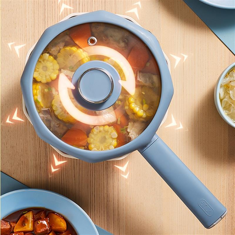 YOULG陽朗電煮鍋學生鍋多功能家用八角鍋電炒鍋一體式不沾電火鍋