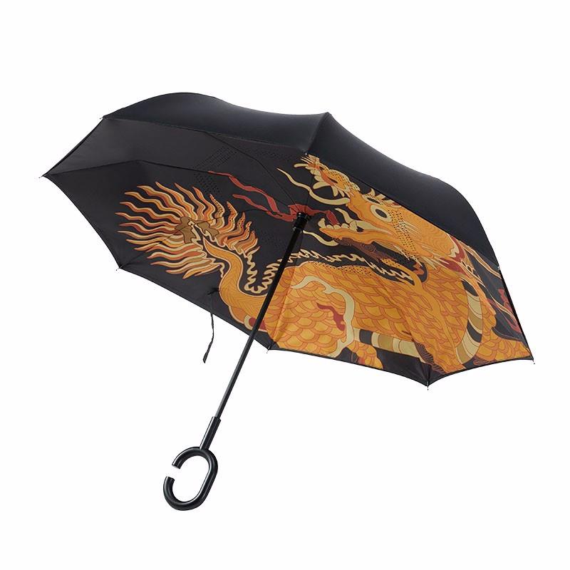 格格愛上班故宮文創(chuàng)御用反向晴雨傘 超強(qiáng)防水可站立翻轉(zhuǎn)晴雨兩用