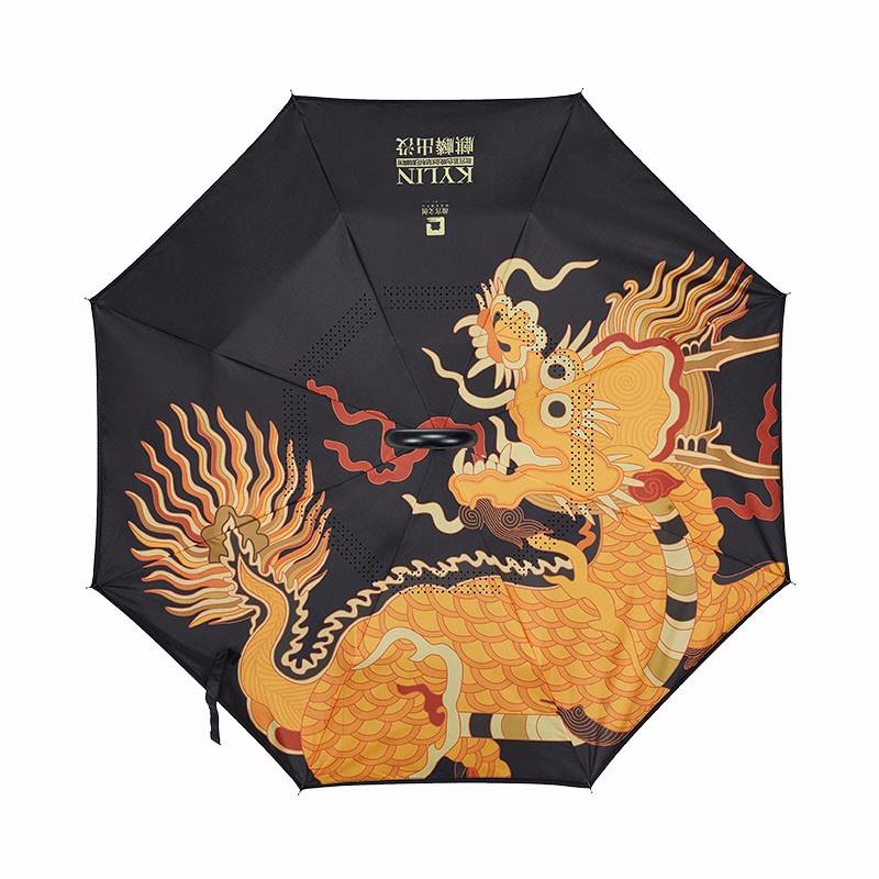格格愛上班故宮文創(chuàng)御用反向晴雨傘 超強(qiáng)防水可站立翻轉(zhuǎn)晴雨兩用