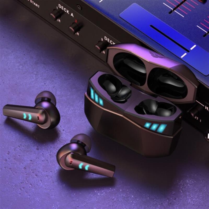 紐曼（Newmine）G5藍(lán)牙游戲耳機(jī) 真無線入耳式運(yùn)動電競耳麥 ENC通話降噪重低音音樂耳機(jī)適用蘋果