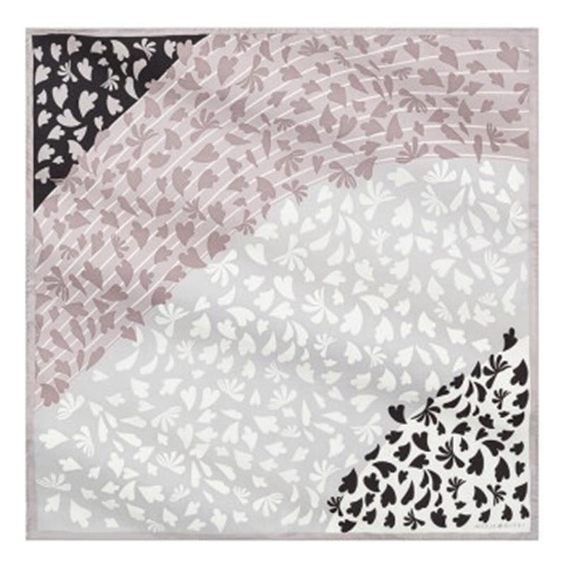 瑪麗亞.古琦(MARJA KURKI)真絲絲巾女小方巾 高檔真絲圍巾