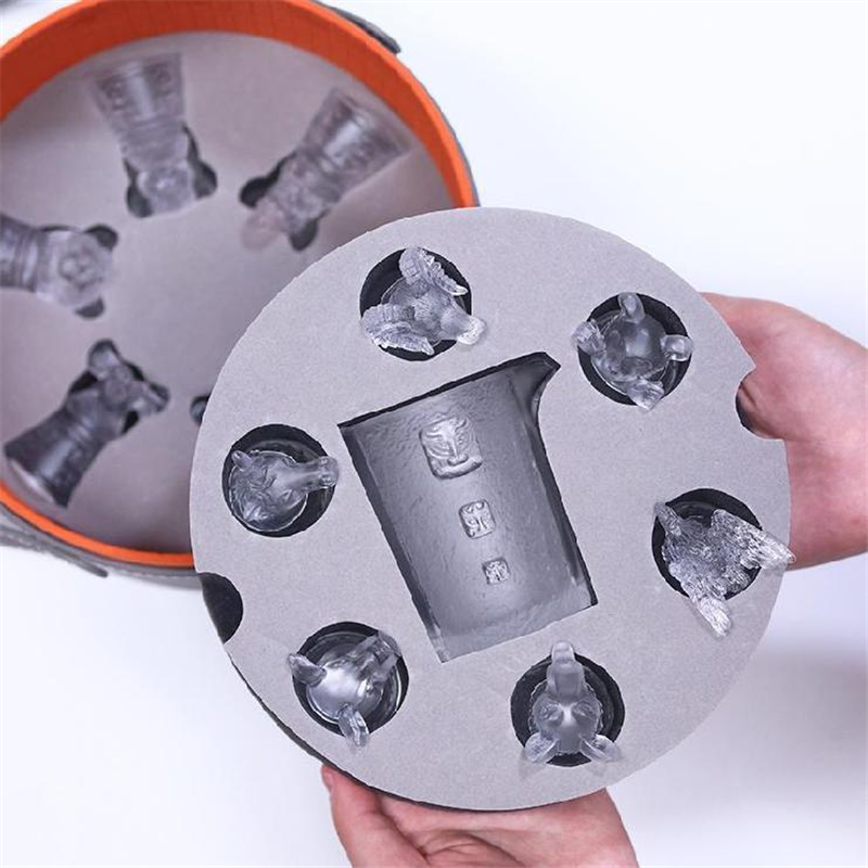 十二生肖琉璃杯