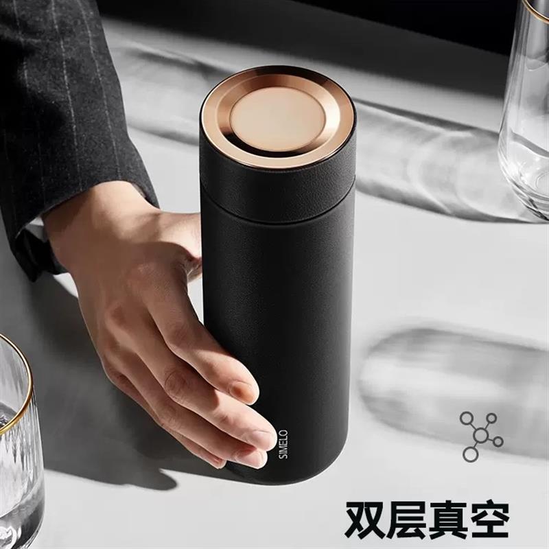 德國simelo純鈦保溫杯男士高顏值大容量水杯男精致高級商務(wù)杯子
