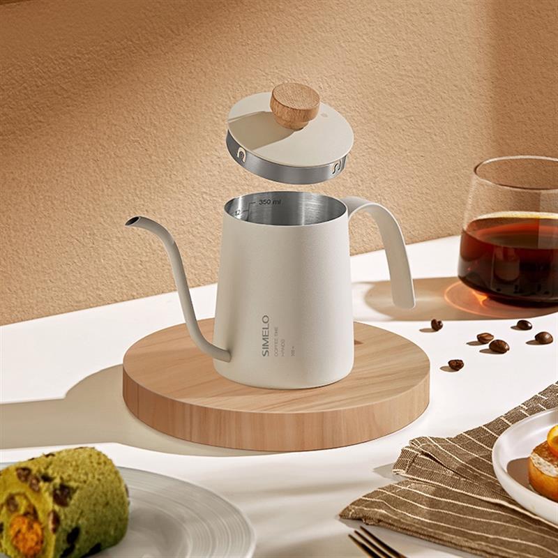 施美樂咖啡手沖壺過濾杯不銹鋼長嘴咖啡器具濾杯分享壺手沖咖啡壺