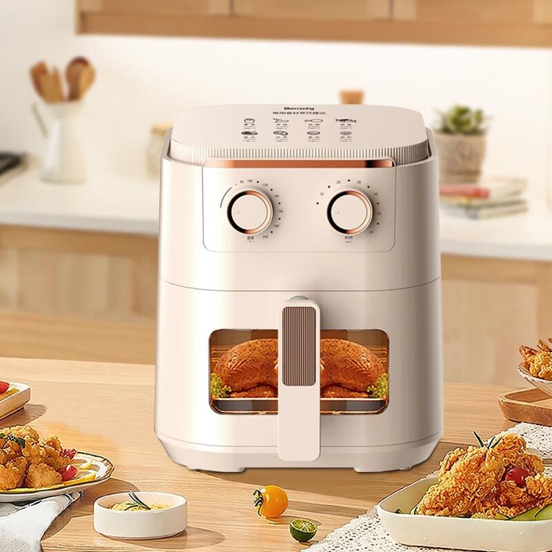 Bermaning英國Bermaning空氣炸鍋BM-217家用大容量5.5L多功能無油智能電炸鍋