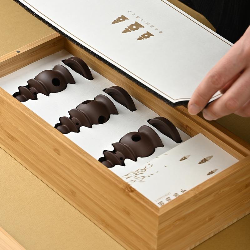 唯詩煙雨西子 紫砂塔香爐香薰?fàn)t茶道創(chuàng)意擺件高檔商務(wù)禮品