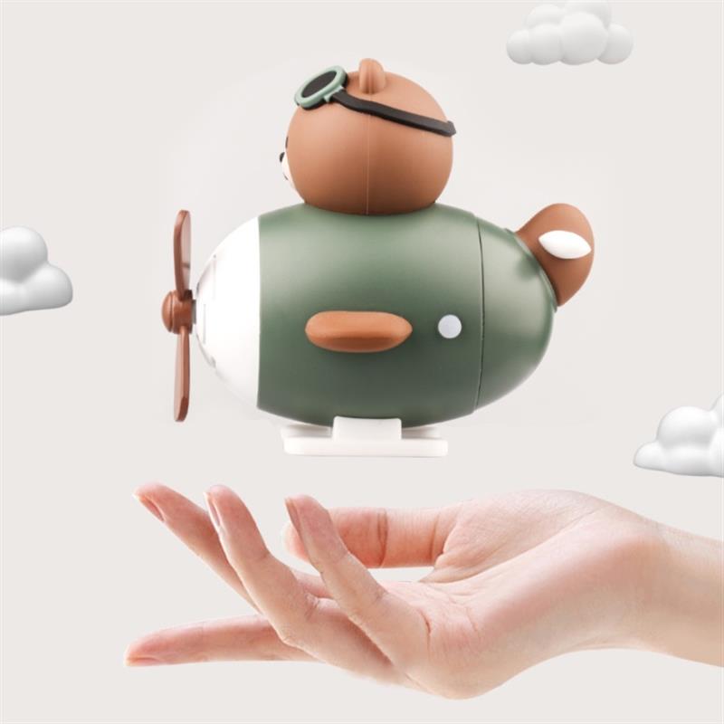 EWa/音為愛 A12夢想家飛行員布朗熊聯名飛機款藍牙音箱兒童節(jié)送禮