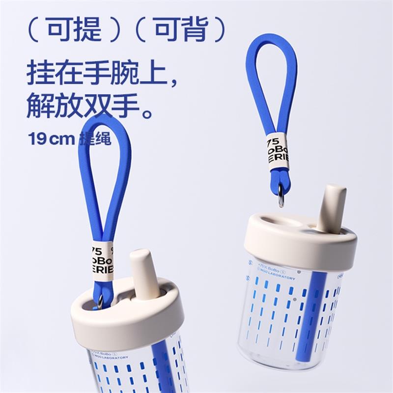 chakolab隨行吸管杯大容量女夏高顏值便攜咖啡奶茶大肚水杯bobo杯