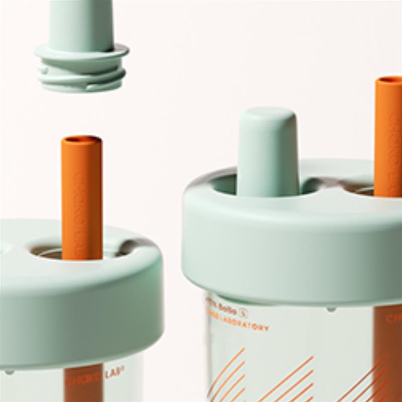 chakolab隨行吸管杯大容量女夏高顏值便攜咖啡奶茶大肚水杯bobo杯