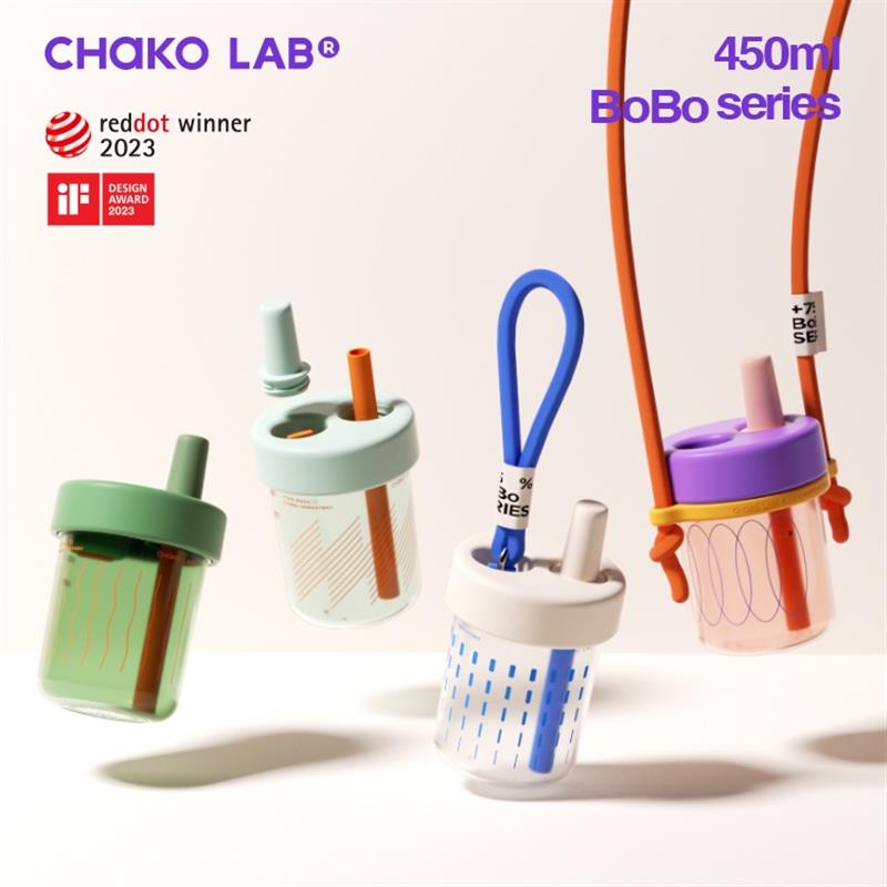 chakolab隨行吸管杯大容量女夏高顏值便攜咖啡奶茶大肚水杯bobo杯
