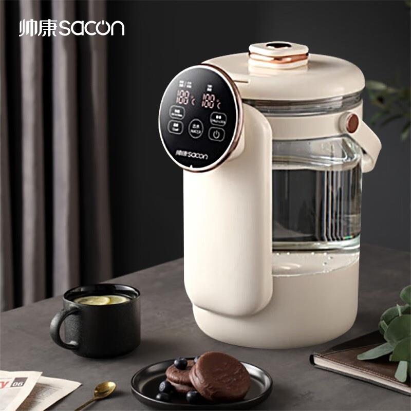 帥康（Sacon） 電燒水電熱水開水保溫高硼硅玻璃