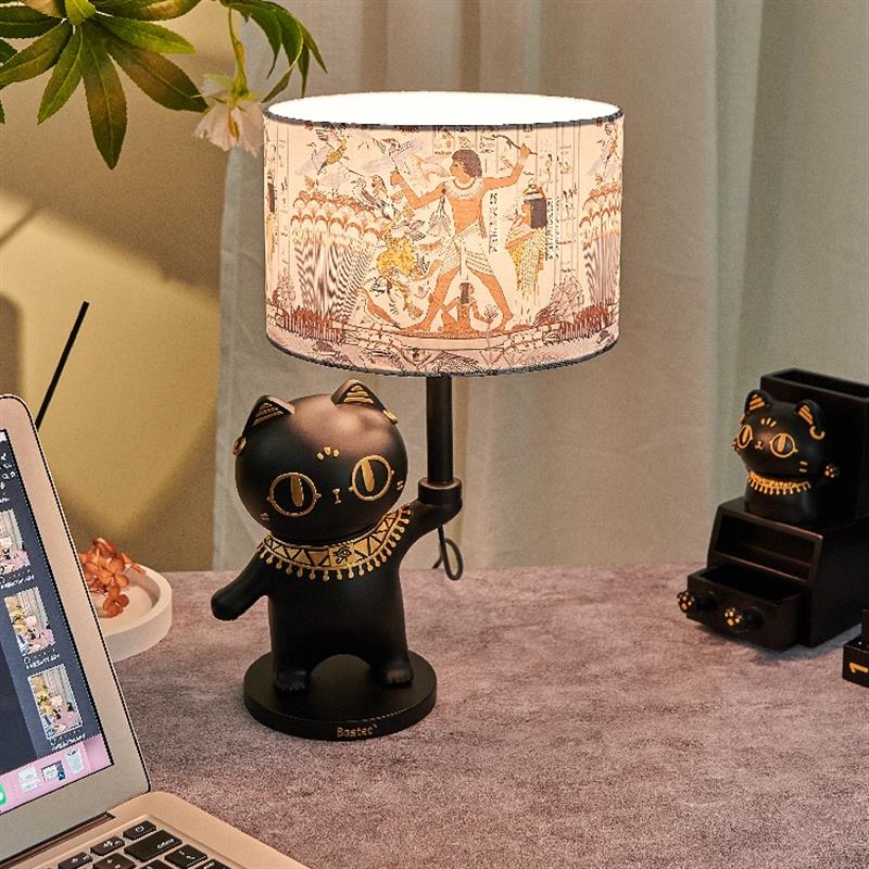 大英博物館安德森貓家居臺燈床頭燈小夜燈擺件女生閨蜜生日禮物