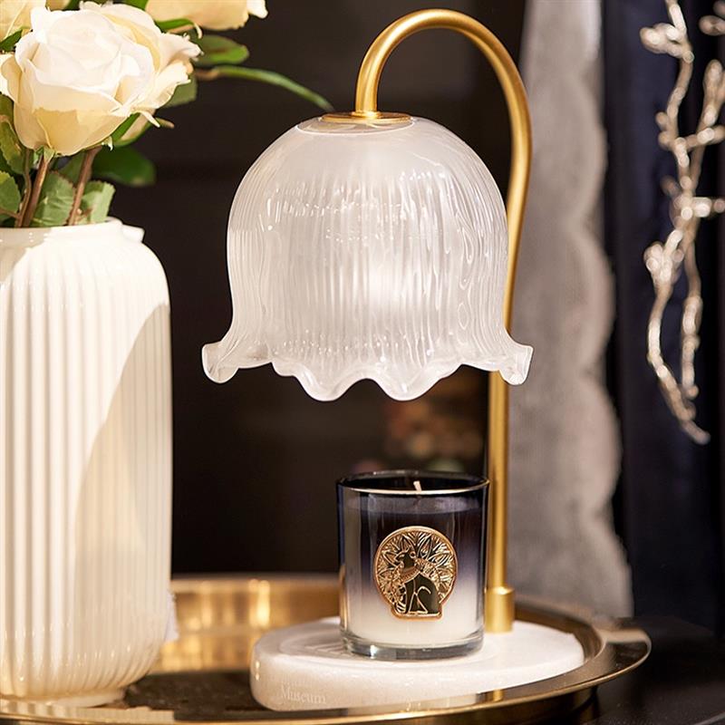 大英博物館鈴蘭香薰融蠟燈蠟燭香氛家居擺件新婚生日禮物女中秋節(jié)