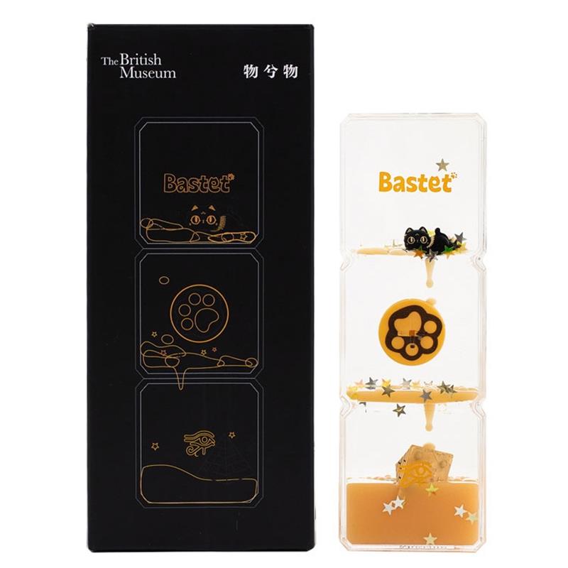 大英博物館安德森貓和她的朋友們系列巴斯特萌貓治愈時(shí)光沙漏擺件