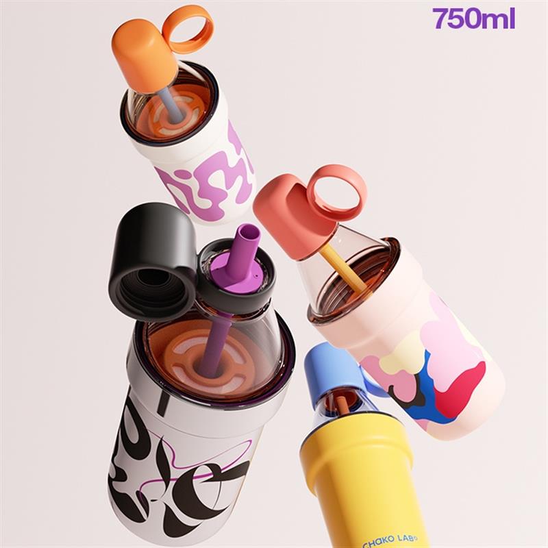 hakolab大容量咖啡冷萃杯保溫運動隨行杯高顏值水杯子popo杯