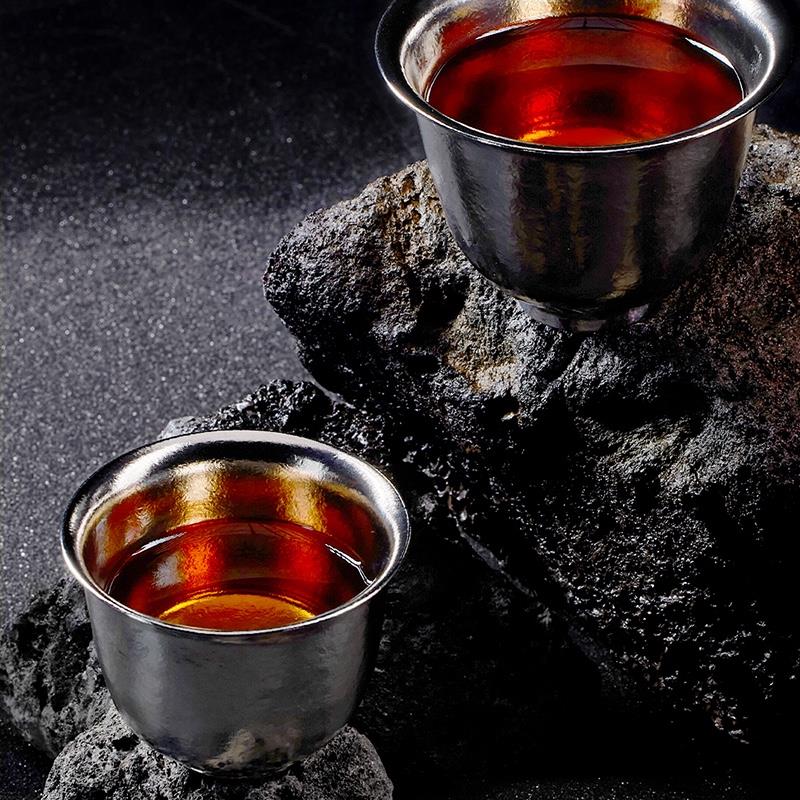 學(xué)古|出行隨身鈦杯 主人杯品茗杯工夫茶戶外茶杯高端女主人杯單杯