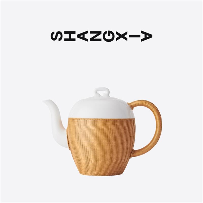 SHANG XIA上下竹絲扣瓷茶具套裝家用高端商務(wù)禮品男女士禮物