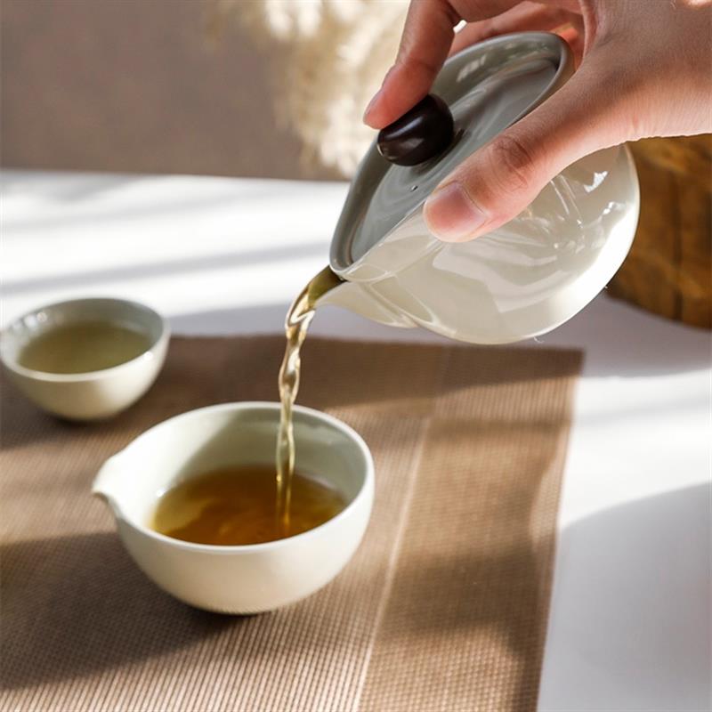 石上清泉便攜茶具快客杯創(chuàng)意禮品送男朋友老公男士實(shí)用驚喜伴手禮