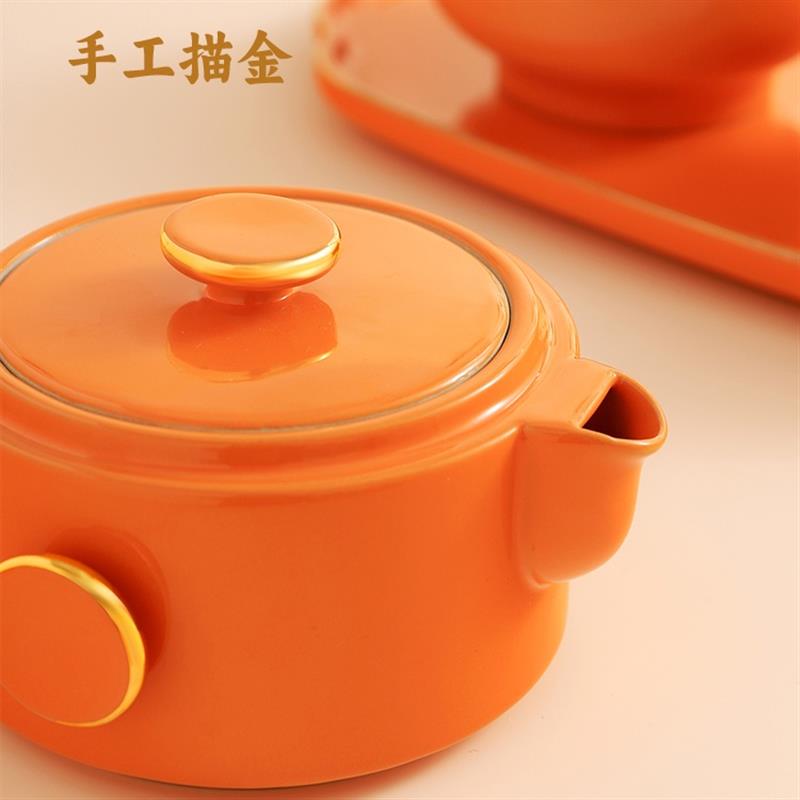 原初格物華彩女士精致茶具一人喬遷禮物高端套裝奢華一壺兩杯