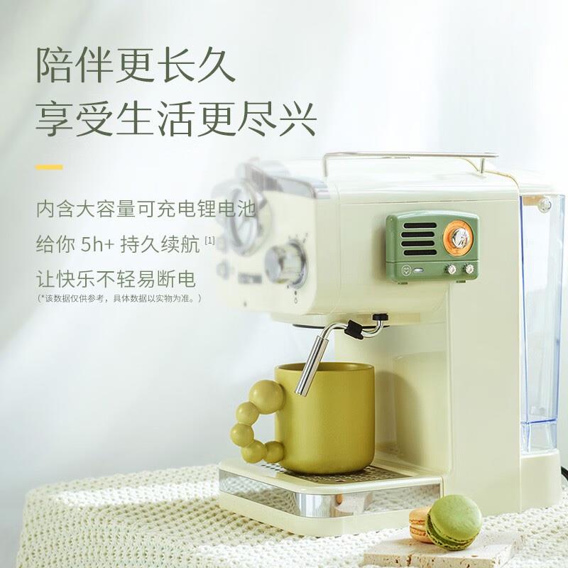 貓王收音機貓王靈感貼貼音響meet藍牙小音響冰箱貼磁吸音響廚房創(chuàng)意擺件復古男女七夕情人節(jié)禮物