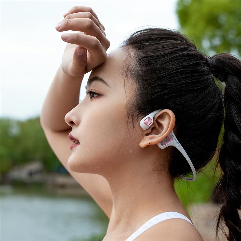 墨覺（MOJAWA）Run Air 骨傳導(dǎo)耳機(jī) 運(yùn)動(dòng)耳機(jī) 開放式藍(lán)牙耳機(jī) 無線耳機(jī) 降噪跑步騎行防水防汗狂甩不掉超長(zhǎng)續(xù)航