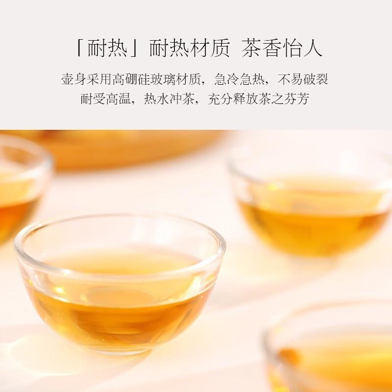 so.home樂怡茶具套裝單手易握沖茶壺日式款耐熱玻璃側(cè)把壺