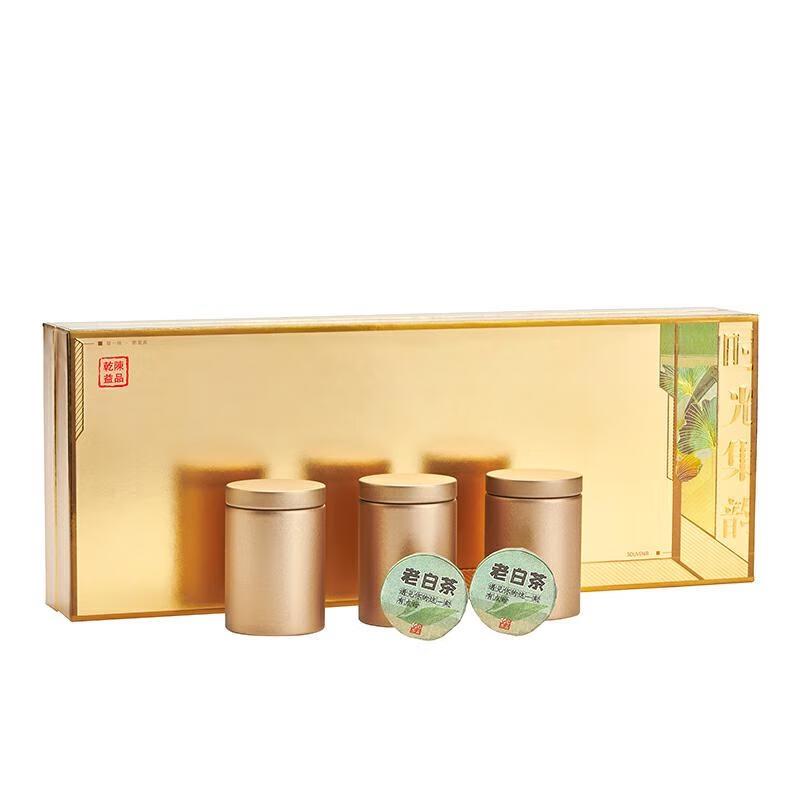 乾陳益品 時(shí)光集韻私藏福鼎白茶組合裝220G