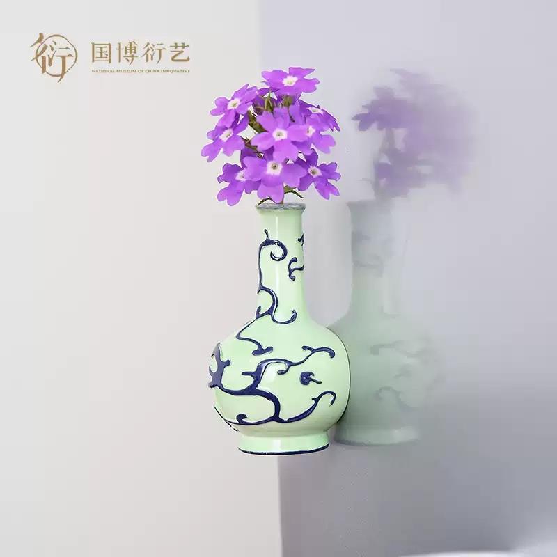 中國國家博物館立體瓷器小盆栽冰箱貼手工家居飾品文創(chuàng)禮品