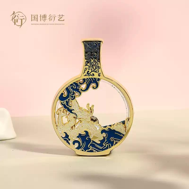 中國國家博物館瓷韻流光流沙冰箱貼博物館創(chuàng)意家居裝飾品生日禮物