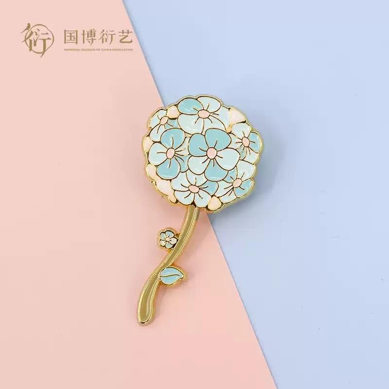 中國國家博物館秘密花園胸針配飾徽章創(chuàng)意裝飾生日送閨蜜朋友禮物