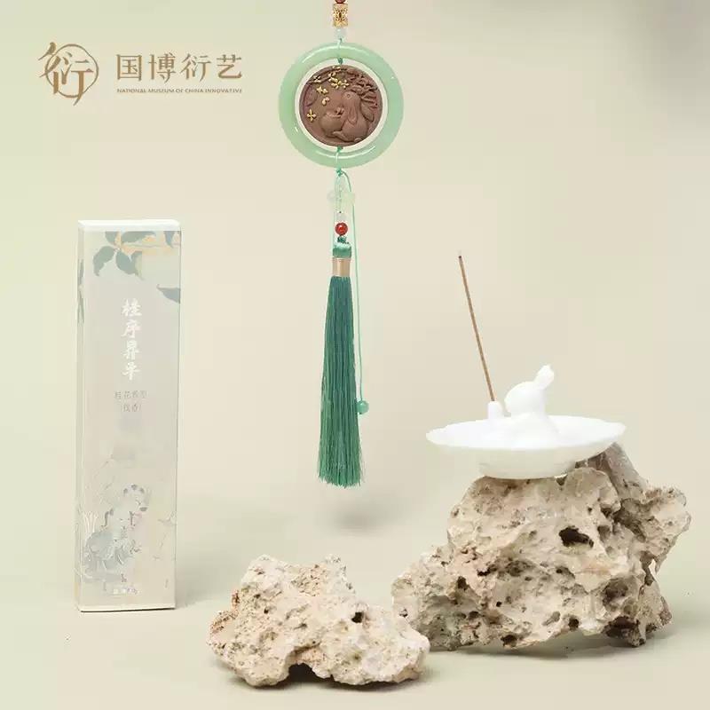 中國國家博物館桂序昇平非遺手工香禮盒創(chuàng)意國風(fēng)文創(chuàng)長輩生日禮物