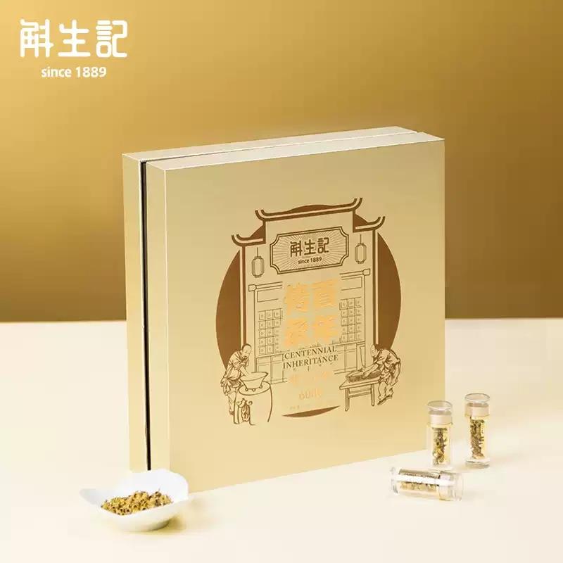 斛生記霍山石斛龍頭鳳尾百年傳承6000楓斗禮盒1.5g*8瓶