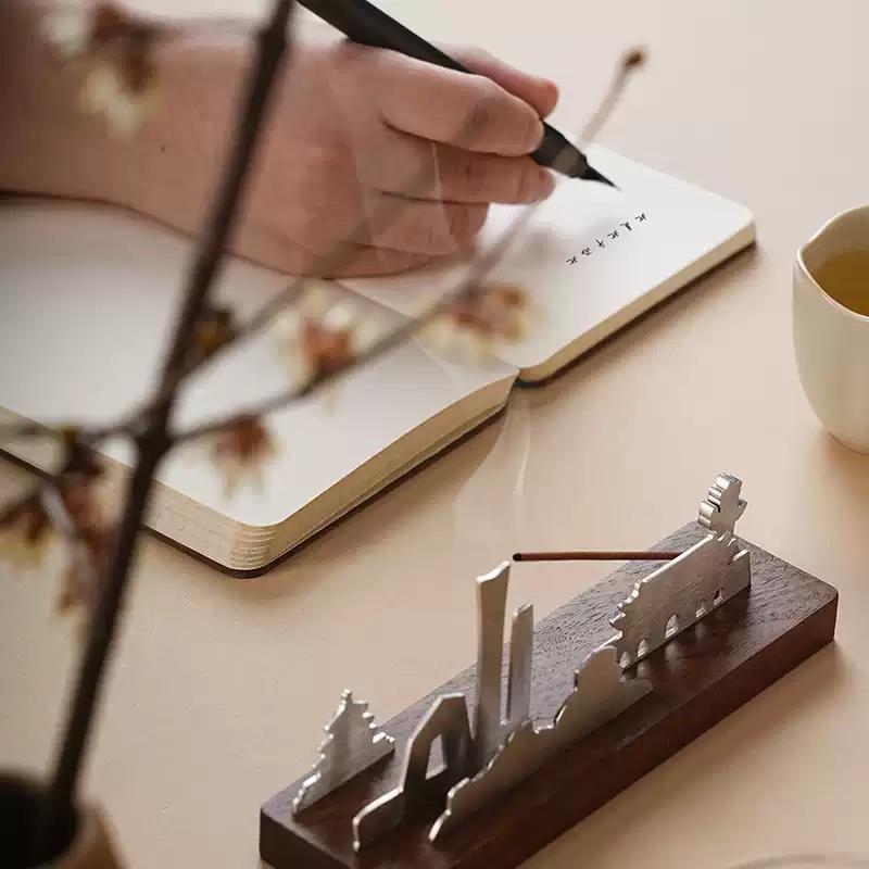 北京印象香器禮盒北京特色文創(chuàng)禮物中式線香插焚香創(chuàng)意禮品送客戶