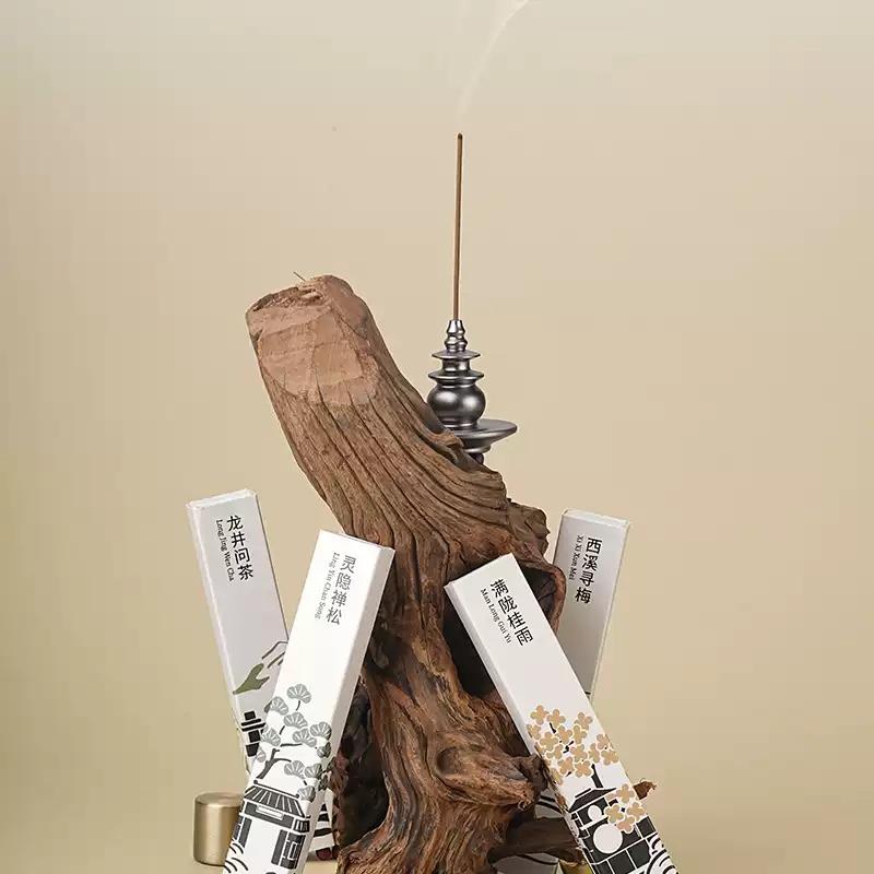 唯詩氣味杭州中式香薰沉香檀香線香禮盒漢方香杭州特色文創(chuàng)禮品