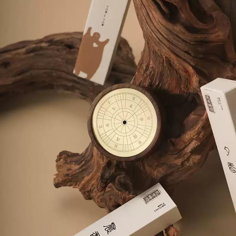 北京時間中式香薰禮盒沉香檀香漢方香家用室內(nèi)持久香薰文創(chuàng)禮物