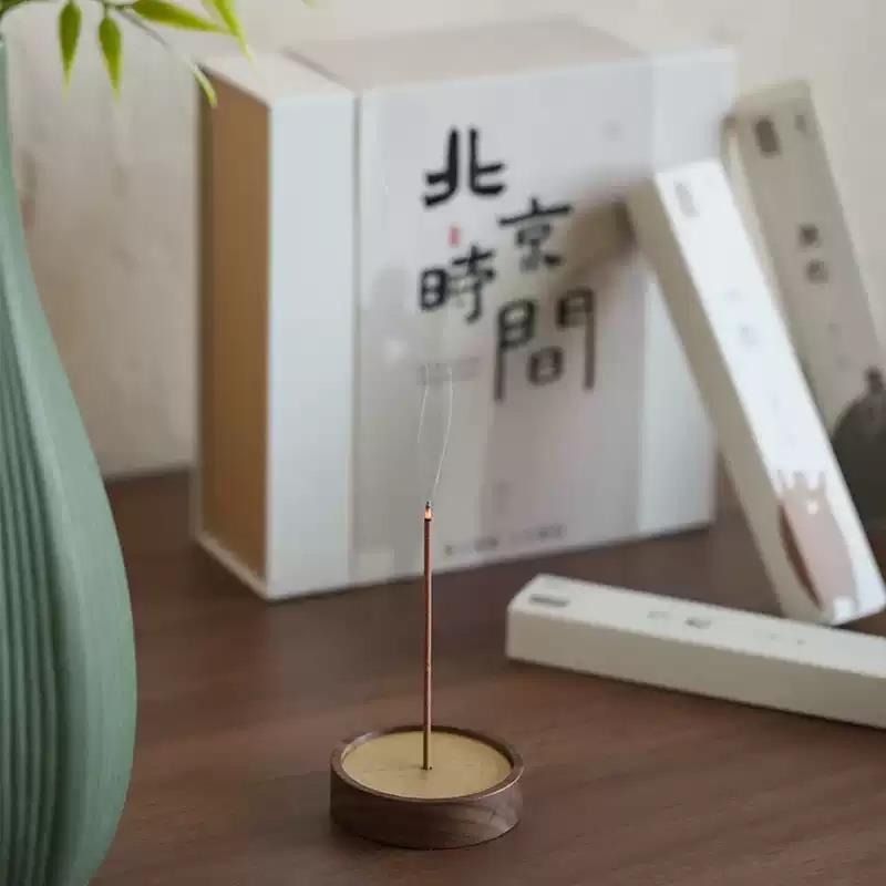 北京時間中式香薰禮盒沉香檀香漢方香家用室內(nèi)持久香薰文創(chuàng)禮物